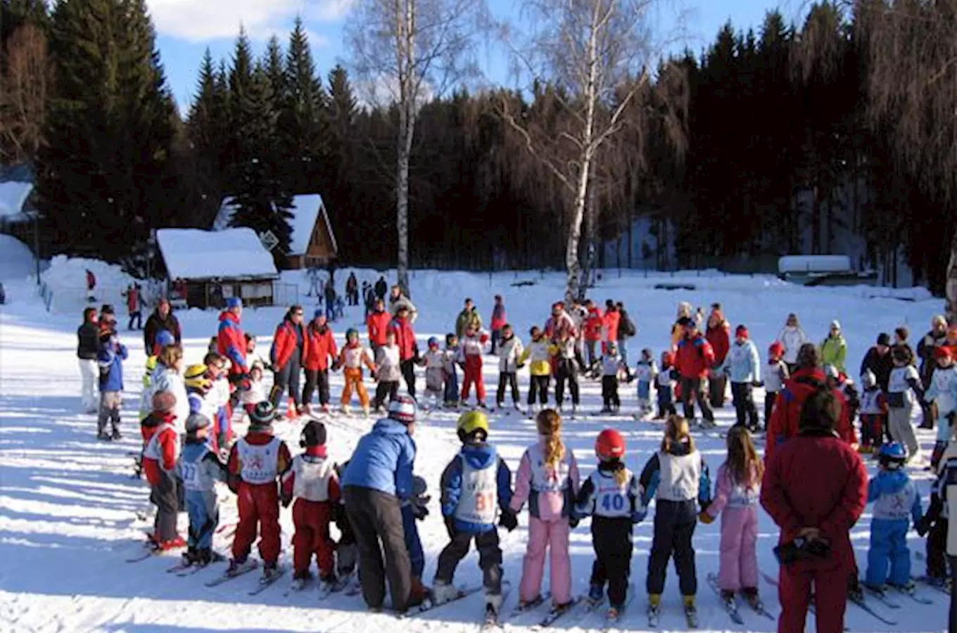 Skiareál Zákoutí v Harrachově – lyžování pro děti