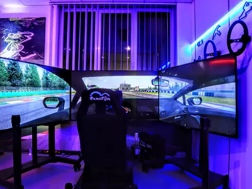 RentFun ShowRoom - virtuální realita nebo pohyblivý simulátor