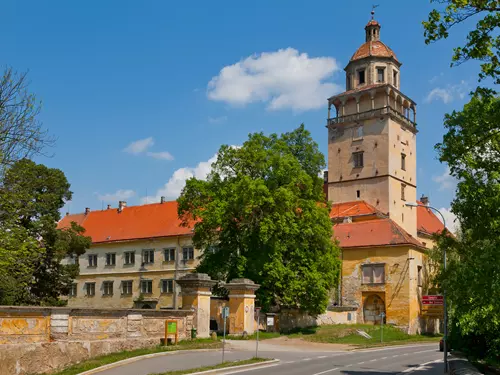 Zámecká věž v Moravském Krumlově