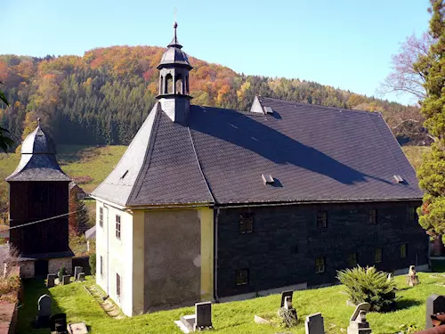 Kostel sv. Kryštofa v Kryštofově Údolí
