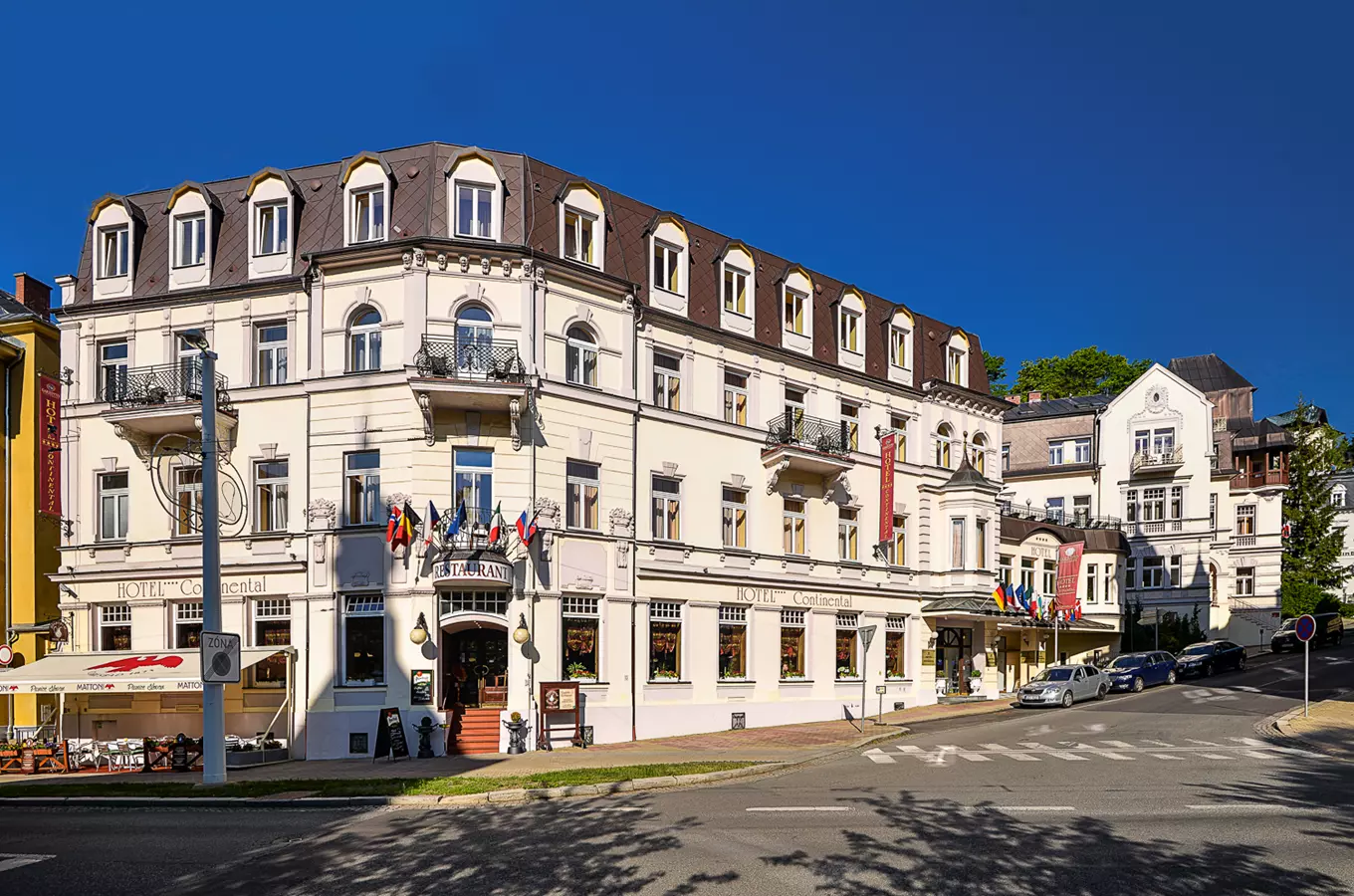 Hotel Continental v Mariánských Lázních