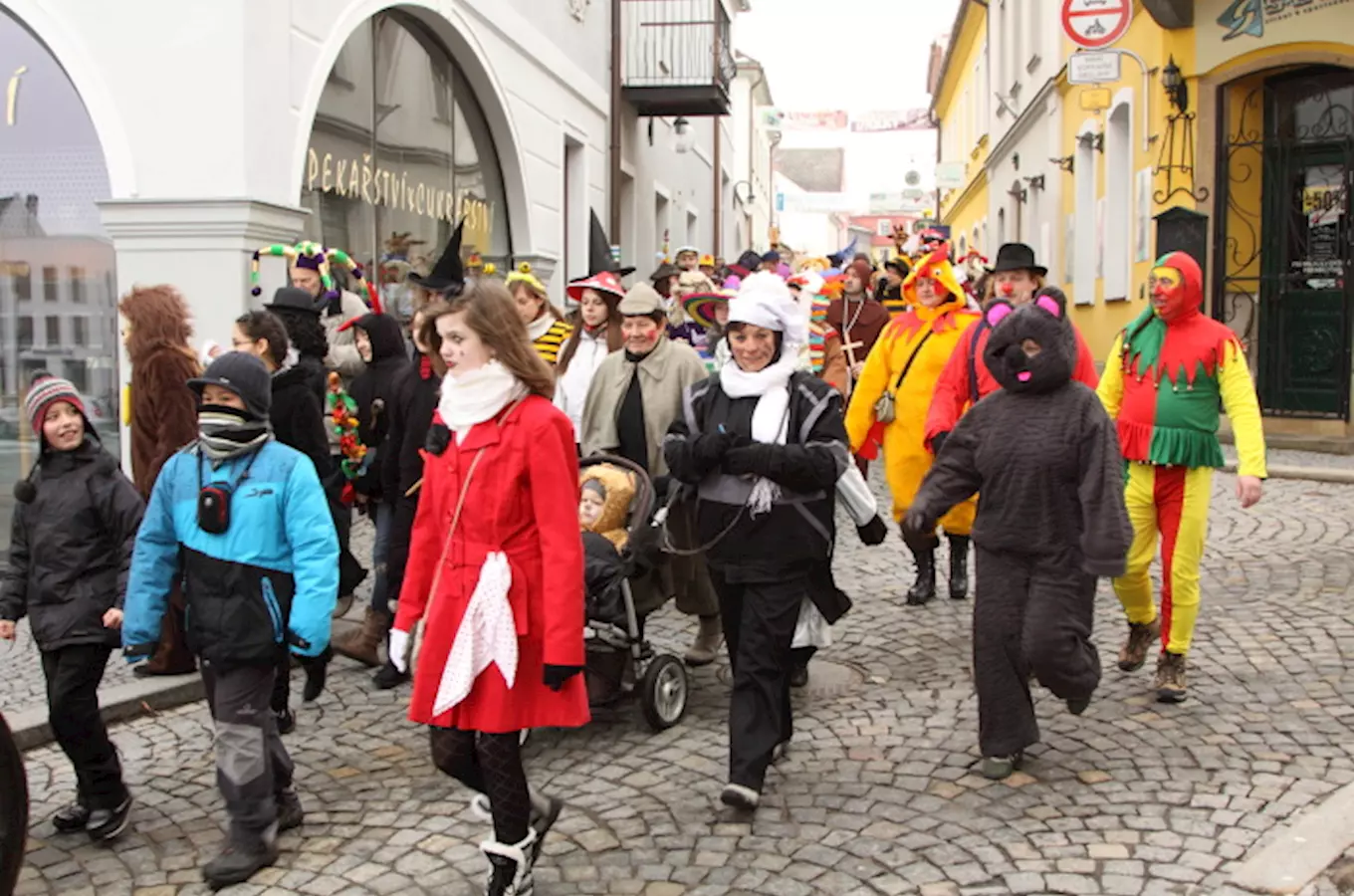 Lanškrounský masopustní průvod a veselice 2024