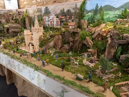 V pražské Jindřišské věži můžete opět obdivovat jedinečnou výstavu betlémů z Třeště 