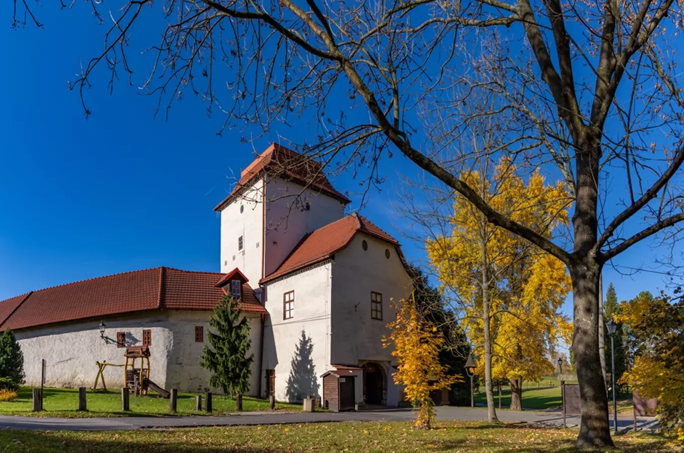 S knížaty u stolu na Slezkoostravském hradě