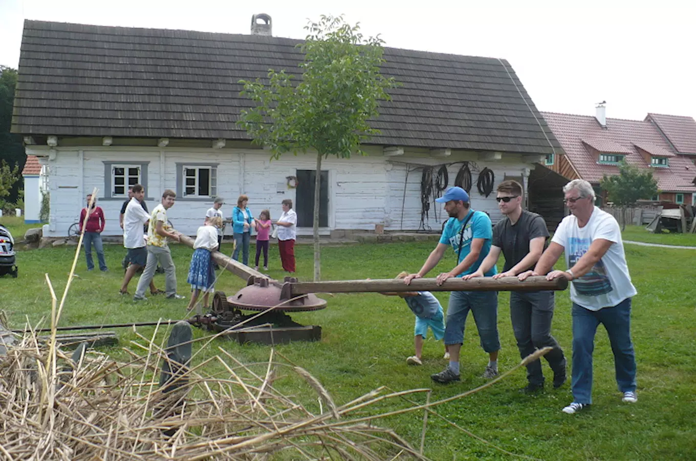 Hospodaření na vsi v Podorlickém skanzenu Krňovice 2019