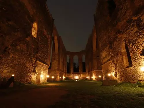 Noční prohlídka kláštera Rosa coeli