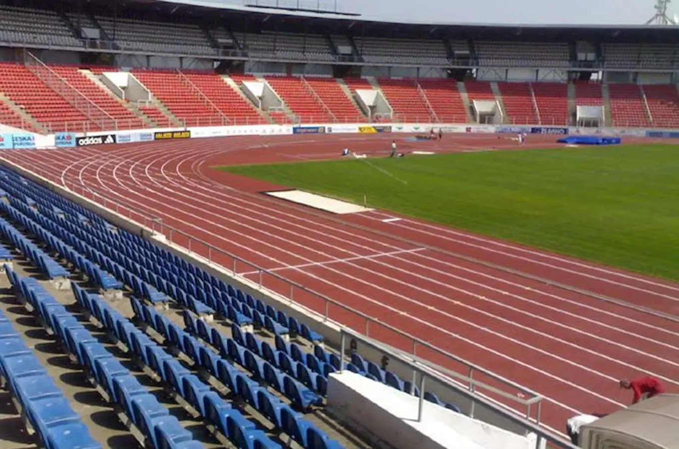 Sportovní stadion Strahov v Praze