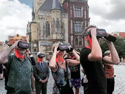 Prohlídka Prahy s virtuální realitou
