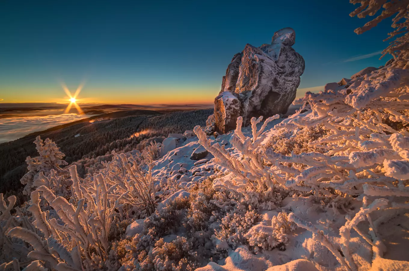 Kde v Česku najdete nejkrásnější zimní vyhlídky?