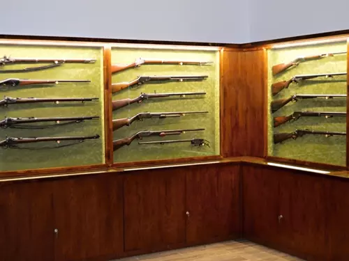 Expozice střelných zbraní