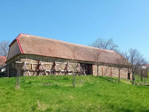historická farní stodola Velký Ořechov
