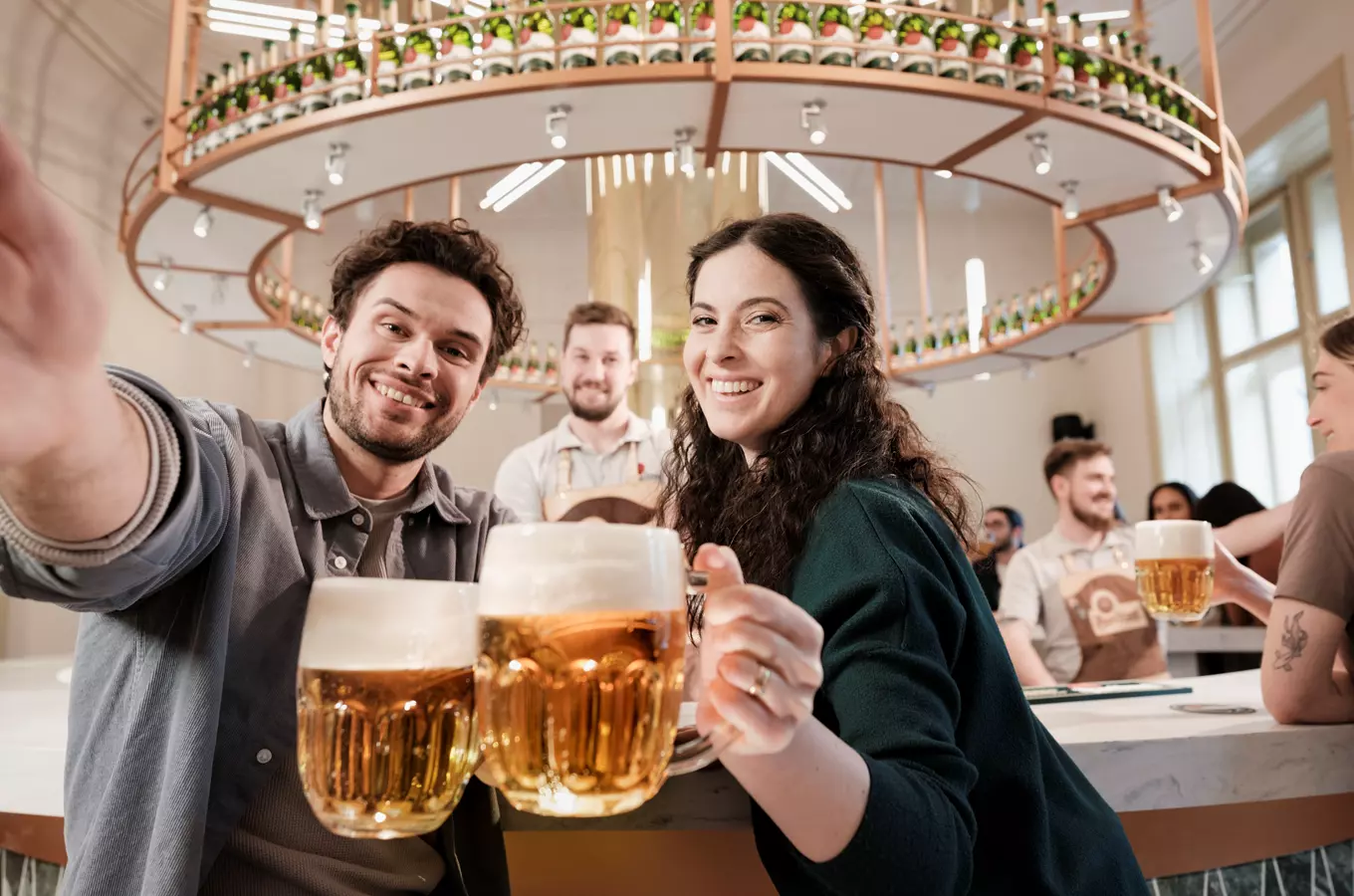 Pilsner Urquell otevírá na Václavském náměstí zážitkovou expozici The Original Beer Experience 