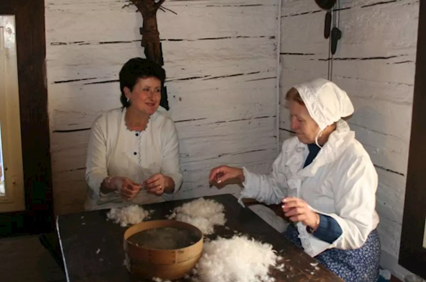 Skanzen Kourim, místo kde se natácela pohádka Nesmrtelná teta, nabízí výstavu k predvánocnímu a vánocnímu období