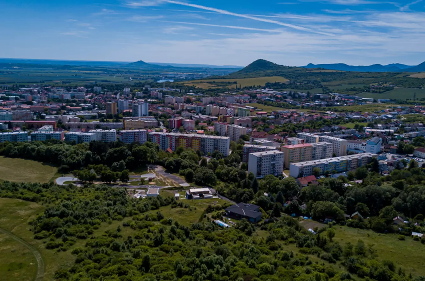 Mostná hora nedaleko Litoměřic