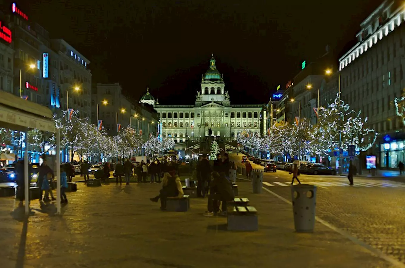 Pražský novoroční videomapping 2020