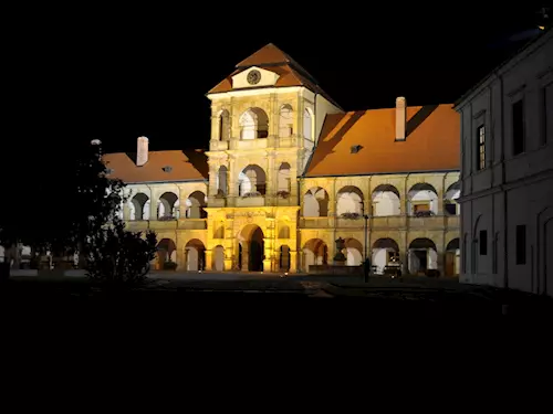 Nocní zámek Moravská Trebová