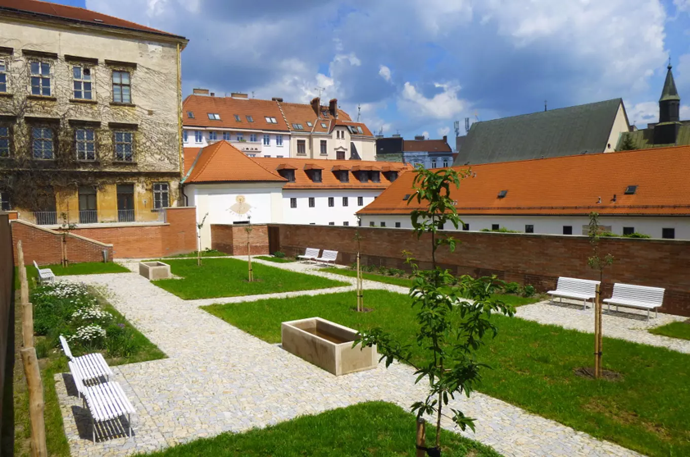 Kapucínské zahrady v Brně