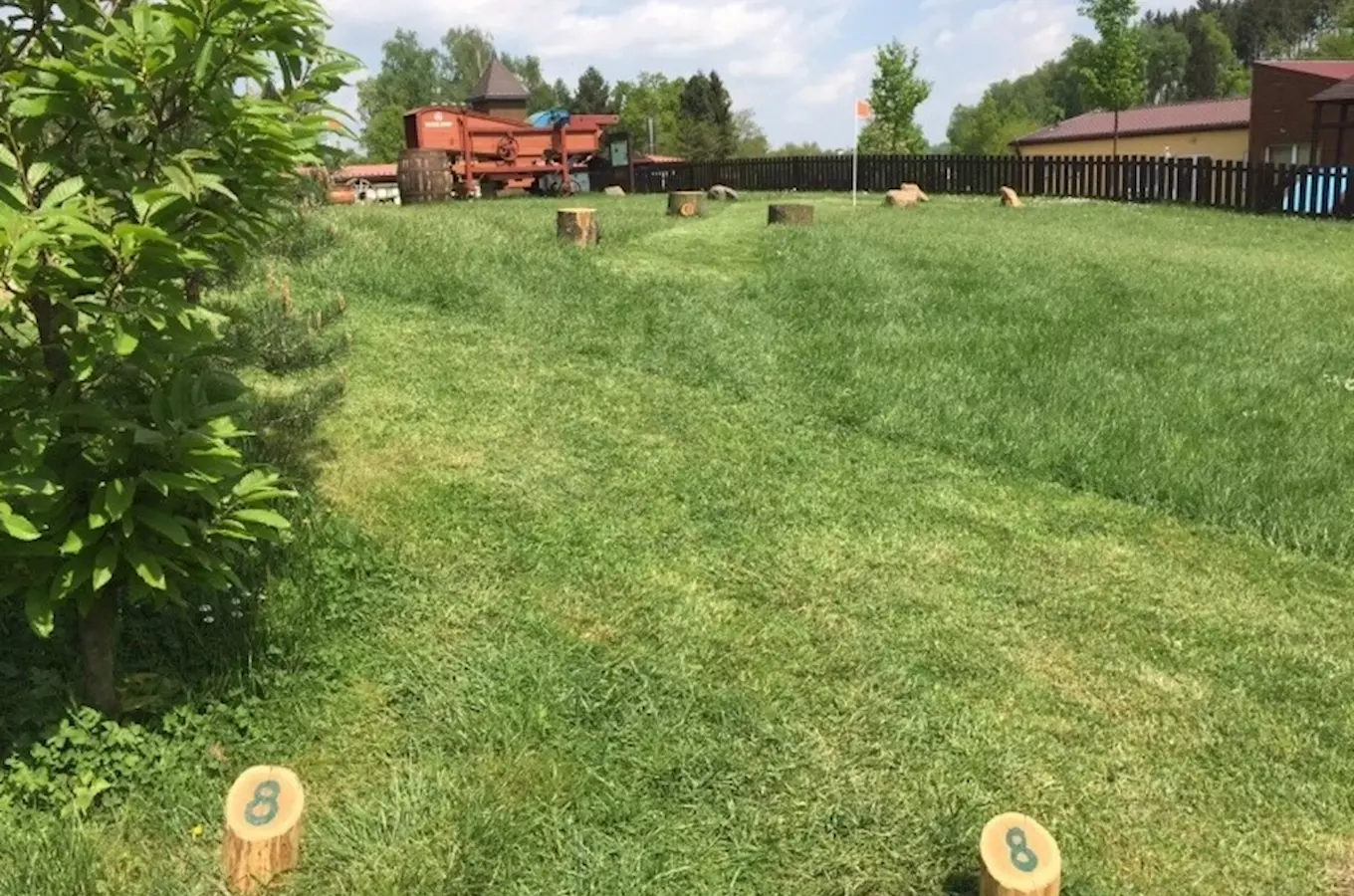 Dětský Fotbal Park na zámku Berchtold