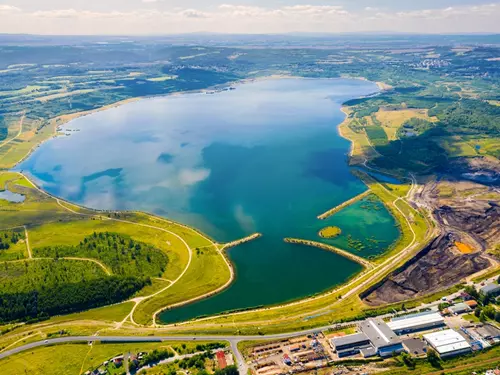 Jezero Medard na Sokolovsku