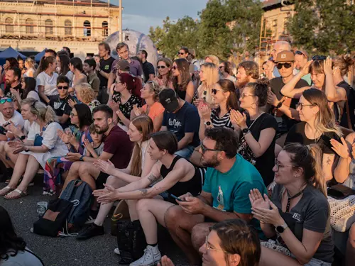 Atmosféra na festivalu 