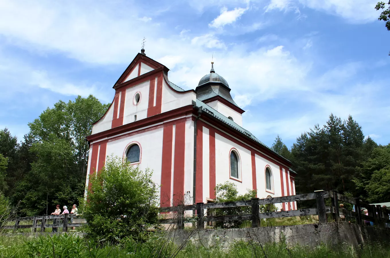 Kostel sv. Víta v Zahrádce u Ledče nad Sázavou