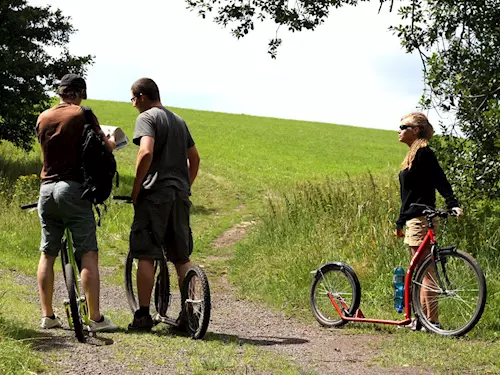 Výlet na kolobežkách