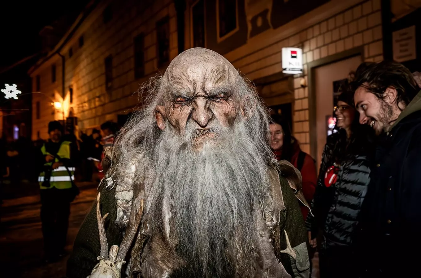 Dragon Krampus v Českém Krumlově 2024