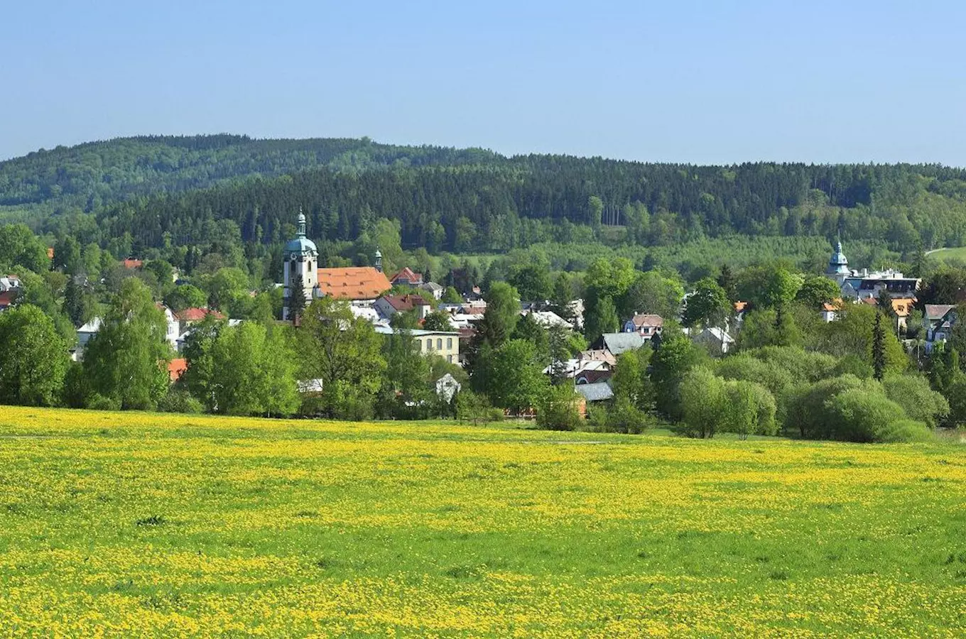 Šluknov - nejseverněji položené město v České republice
