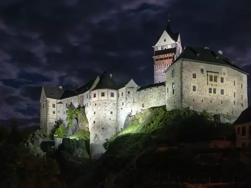 Hradozámecká noc na hradě Loket