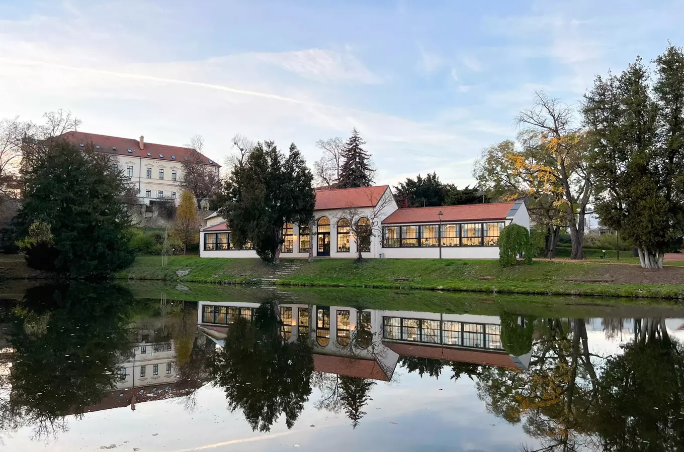 Zámecká oranžerie v Habrovanech