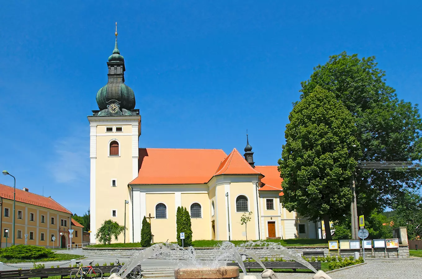 Barokní kostel sv. Stanislava v Kunštátu
