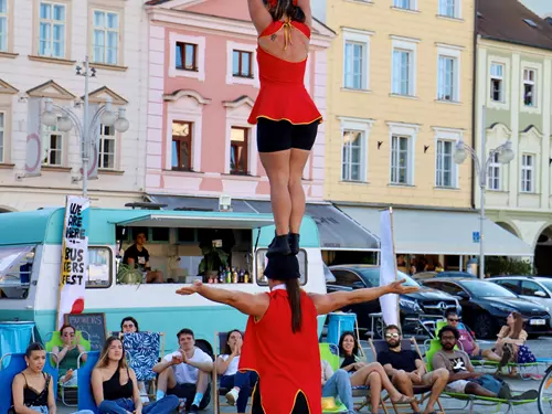 Buskers Fest – mezinárodní festival pouličního umění v centru Českých Budějovic