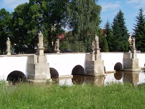 Barokní most v Bělé nad Radbuzou