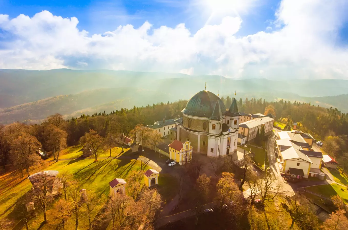 Svatý Hostýn – Poutní bazilika minor a muzeum na Svatém Hostýnu 