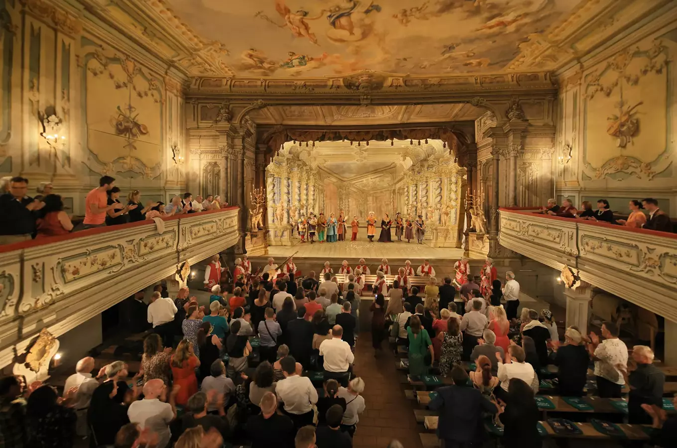 Španělskou barokní zarzuelu Festival Krumlov uvede v zámeckém barokním divadle.