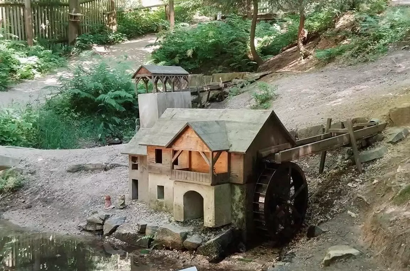 Park miniatur Mlýnky v České Kamenici
