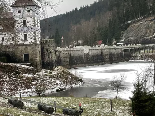 Labská přehrada ve Špindlerově Mlýně