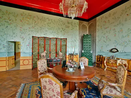 Interiér zámku Loučeň
