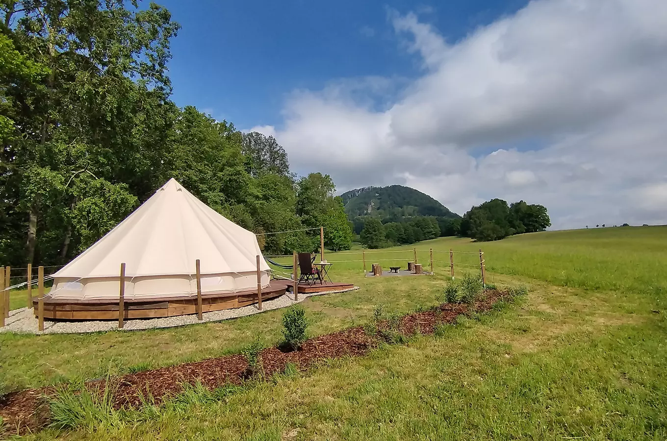 Glamping pod Ortelem