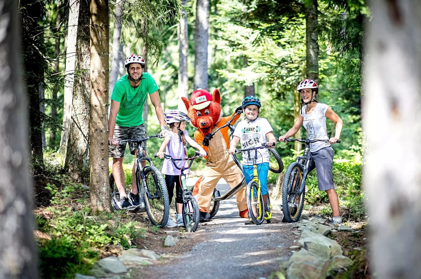 Foxíkovo dětské cyklo-hřiště a další nové dobrodružství v bikepark Lipno