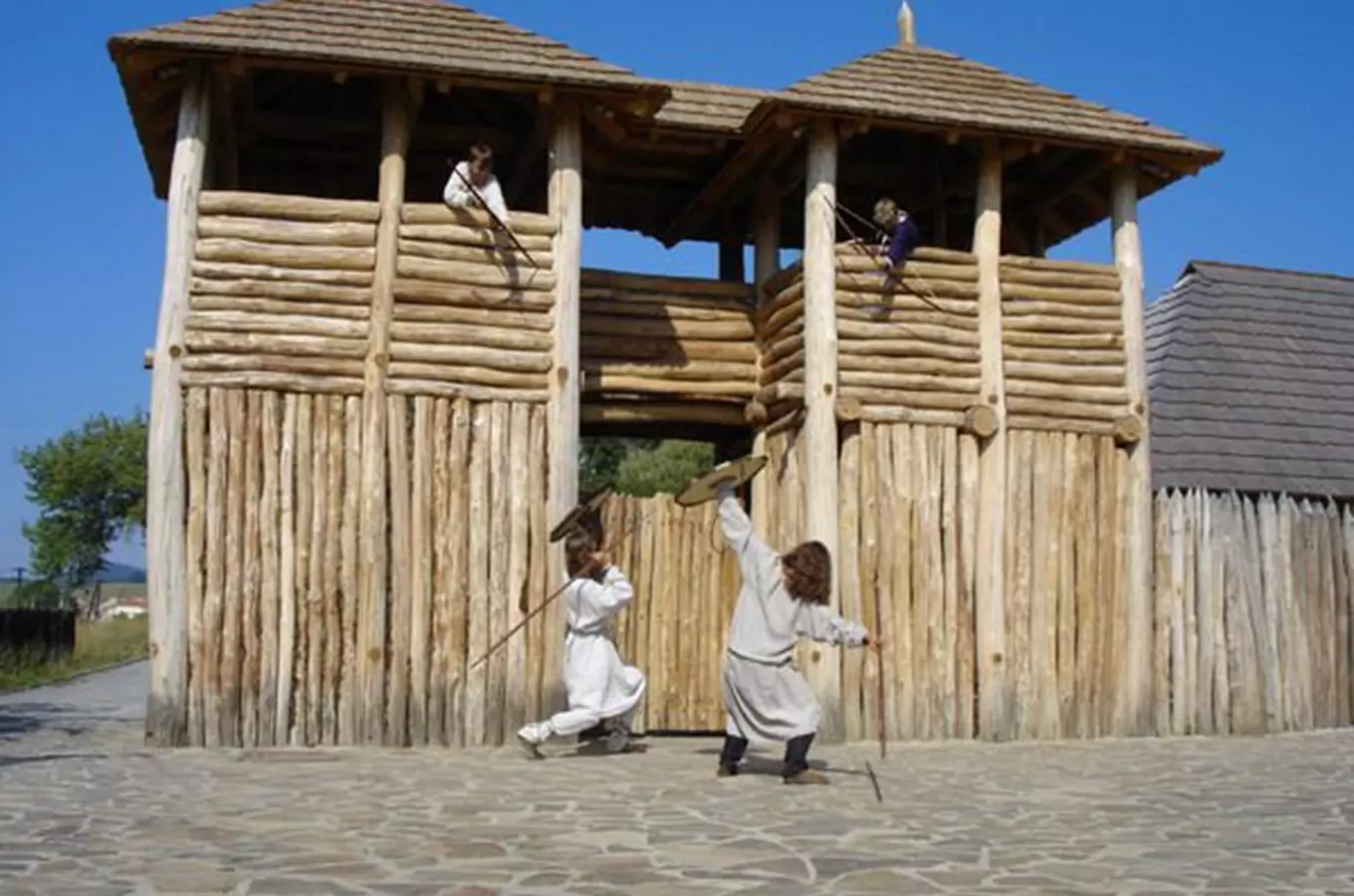 Archeoskanzen Modrá