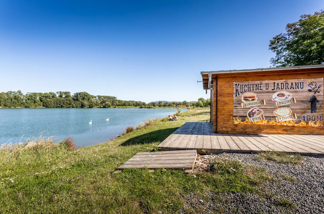 Přírodní koupaliště Jadran u Lipníka nad Bečvou