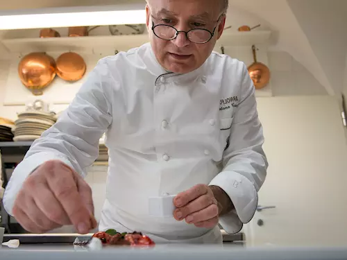Michelinský šéfkuchař Gaetano Trovato předvede své umění v Grand Cru