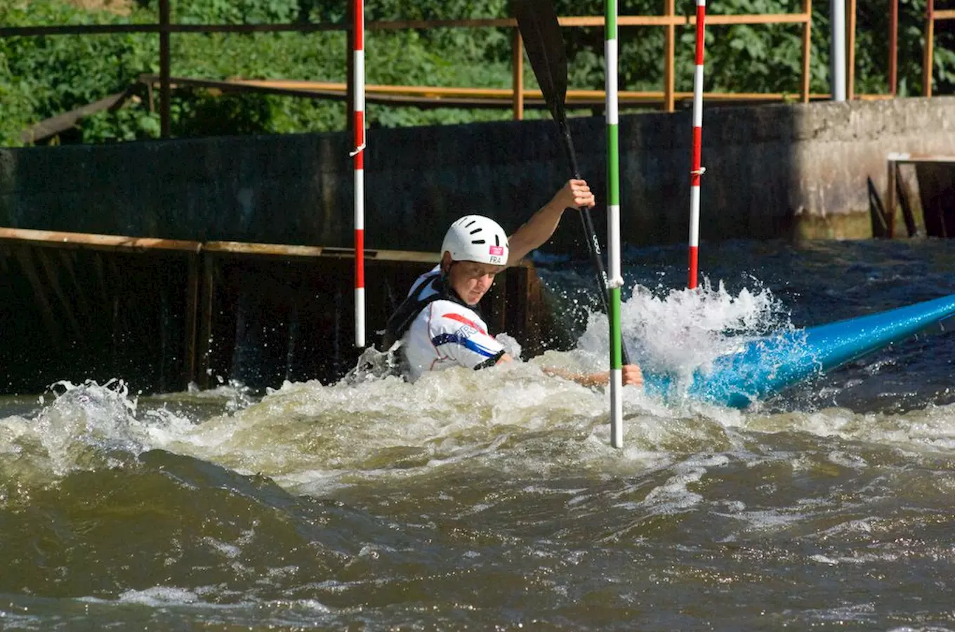 Kanál pro vodní slalom v Brandýse nad Labem