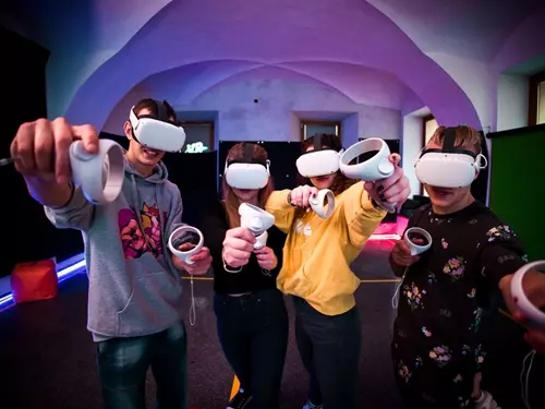 Centrum virtuální reality v Českých Budějovicích