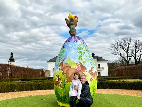 Velikonoční kraslice na zámku Štáblovice –  rekordní kraslice v České republice