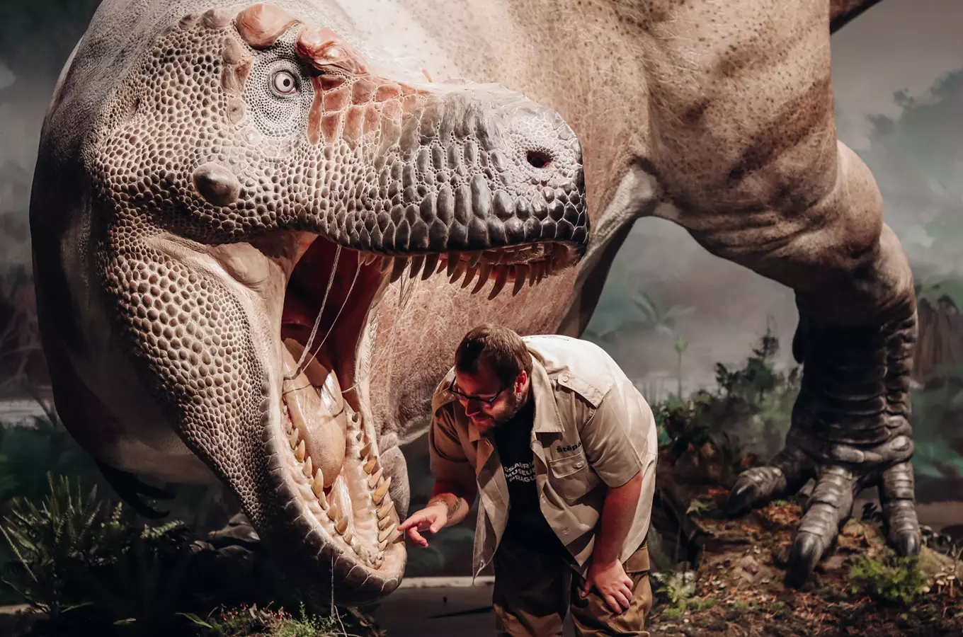 Komentované prohlídky s paleontologem v Dinosauria Museum Prague