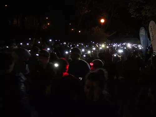 Noční běh pro Světlušku 2024 v Brně