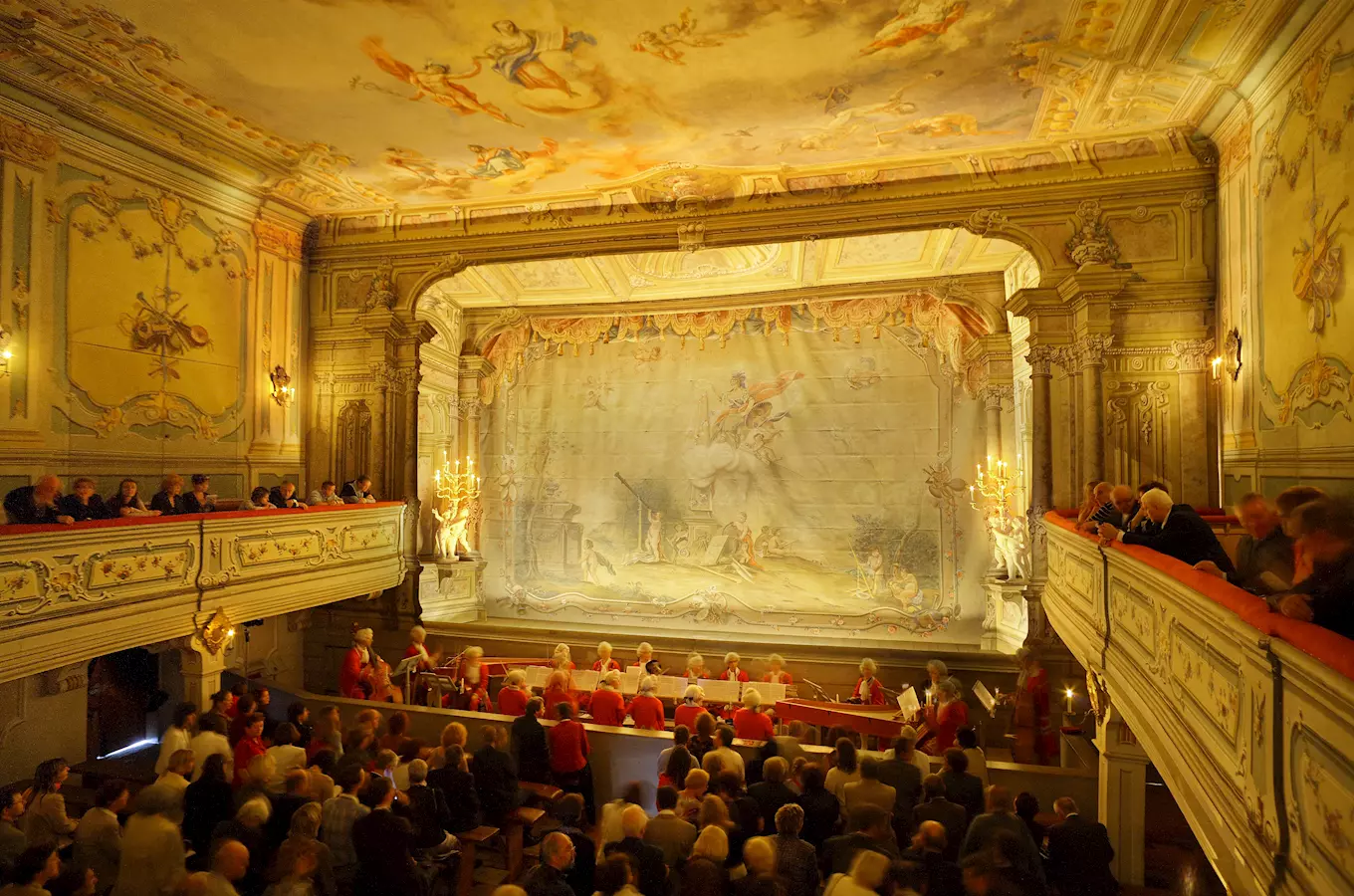 Zámecké barokní divadlo v Českém Krumlově – nejstarší barokní divadlo na světě