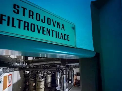 Civilní kryt v kině Hvězda v Přerově